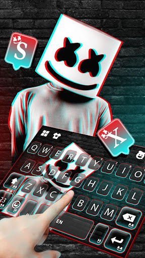 Glitch Cool DJ Keyboard Theme Screen 3