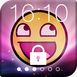 Emoji Smile PIN Lock Screen icon