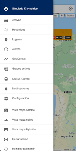 GPSFOX Screen 2