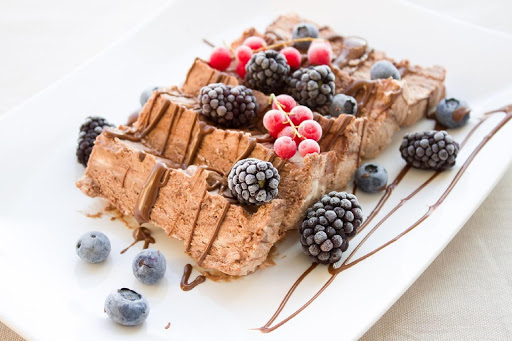 Android application Sweets jigsaw puzzles screenshort