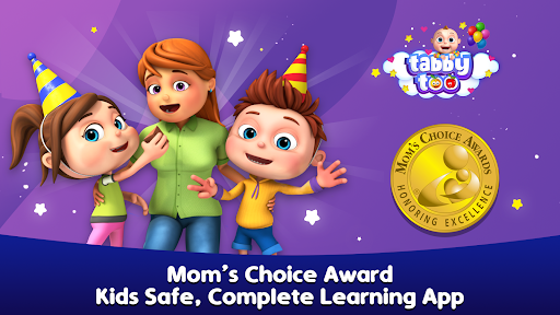 Android application TabbyToo - Kids Learning Games screenshort
