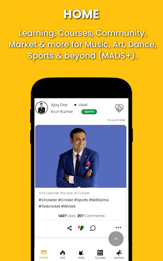 Android application imd1– YoGo Holistic Education screenshort