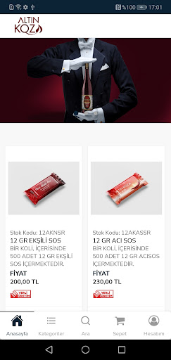 Android application Online Altın Koza screenshort