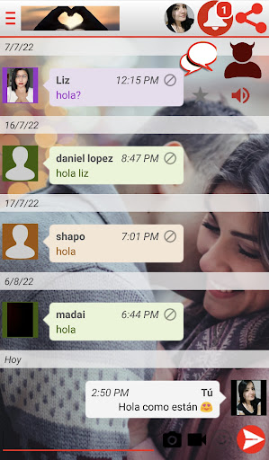 Encuentra amor y citas Chat Screen 3