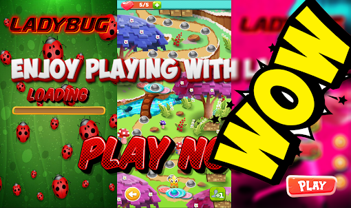 Ladybug Magic Puzzle Game