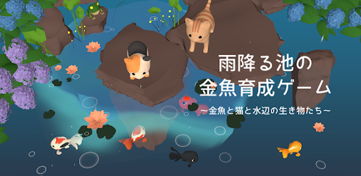 雨降る池の金魚と猫育成ゲーム 無課金の3d放置ゲーム Google Play のアプリ