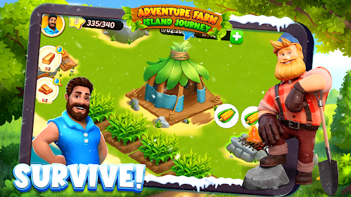 Android application Adventure Farm: Island Journey screenshort