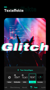 Glitch Video-Effekt Screenshot