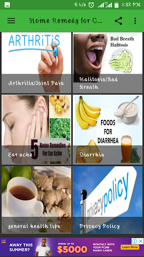 Home Remedy for Common Illness