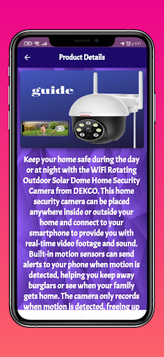 Dekco wifi camera guide