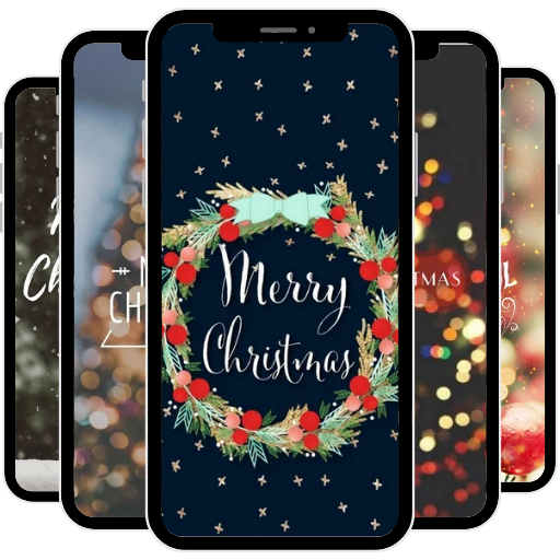 Merry Christmas Wallpaper logo