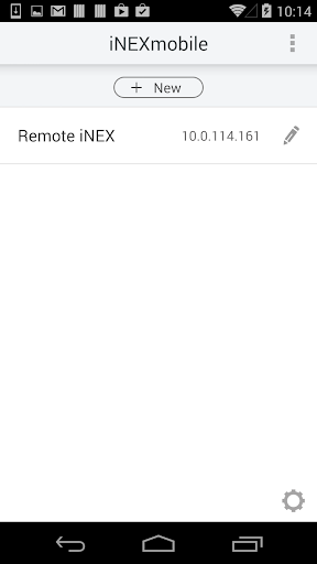 iNEXmobile Screen 2