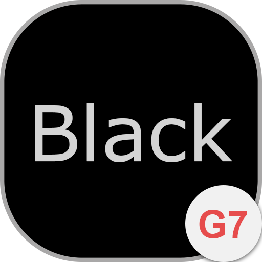Black theme for LG G8 V50 V40  Latest Icon