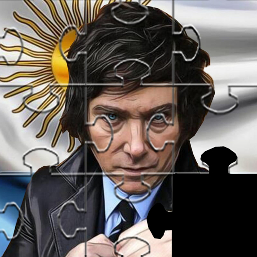 Milei libertarian Rompecabezas logo