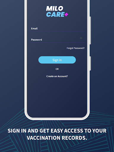 Milo Care Plus Screen 2