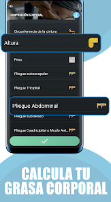 Captura de Pantalla 17 Macros Calculadora de Calorías android