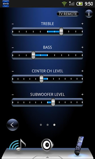 Onkyo Remote for Android 2.3 Screen 3