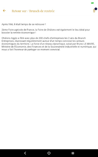Business to Châlons Screen 3