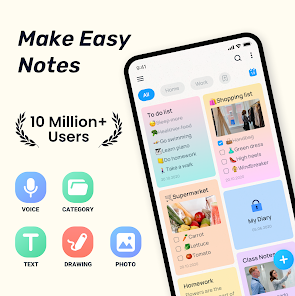 Easy Notes – Notebook, Notepad Gallery 0