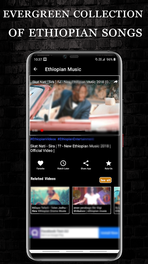 Ethiopian music video -Amharic Music video & songのおすすめ画像2