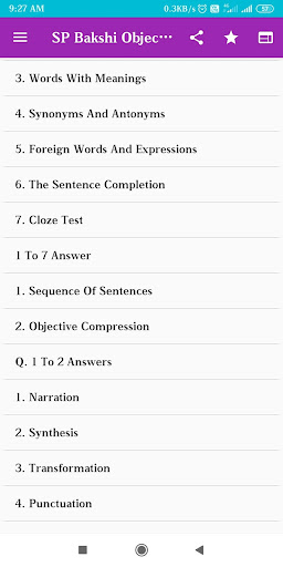 SP Bakshi Objective English Screen 3