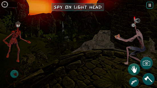 Light Head vs Siren Head Game-Haunted House Escape 7.2 screenshots 3