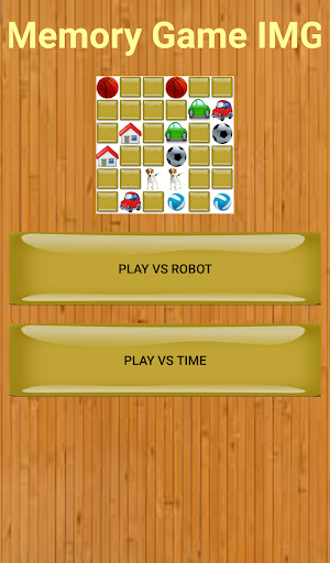 Android application Memory Game IMG screenshort