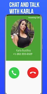 Karla Bustillos video call