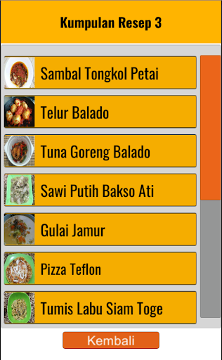 Resep Masakan Sehari-hari Screen 2