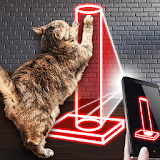 Hologram simulator for cat icon