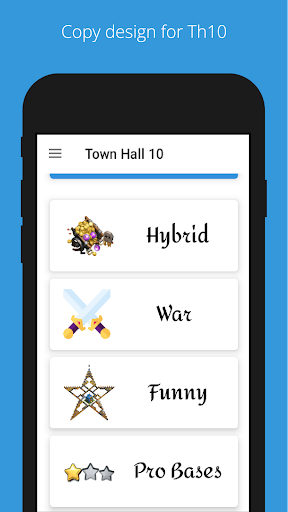 Android application Base Design For Town 10 screenshort