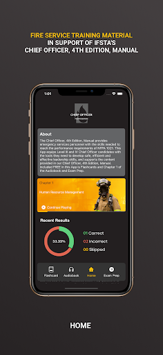 Android application IFSTA Chief Officer 4 screenshort