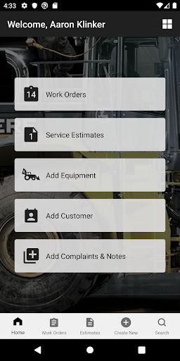 Screenshot of John Deere Expert App