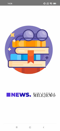 Android application Biblioteka Milejewo - NewsAPP screenshort