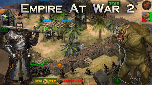 Empire at War 2: Conquest of the lost kingdoms apkmartins screenshots 1