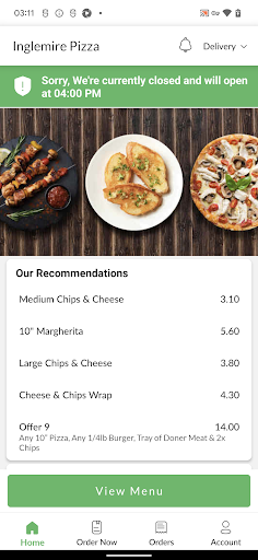 Inglemire Pizza Screen 2