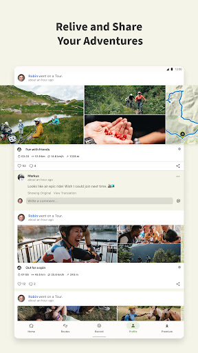 komoot - hike, bike & run - Health & Fitness - apps