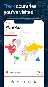 Pin Traveler: Mapa de Viagem – Apps no Google Play