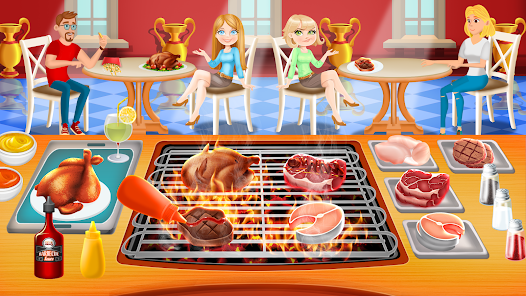 Captura de Pantalla 15 Restaurante de barbacoa cocina android