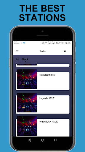 Android application Hard Rock screenshort