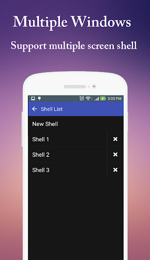 Terminal, Shell for Android Screen 3