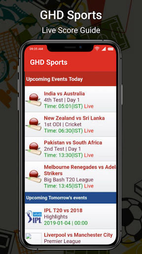 GHD Sports Free Live Cricket - Live IPL 2021 Tips