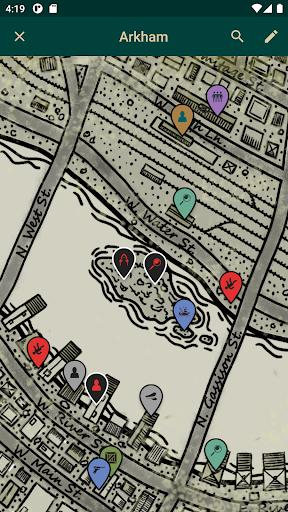 RPG Notebook: Campaign Manager Screen 3