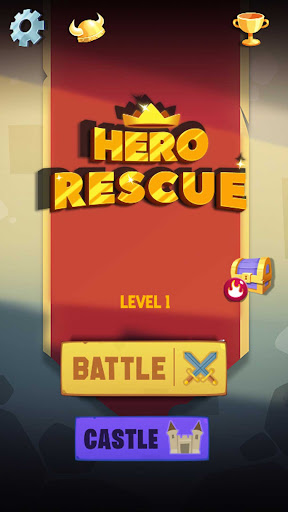 Android application Idle Hero : Castle Puzzle screenshort
