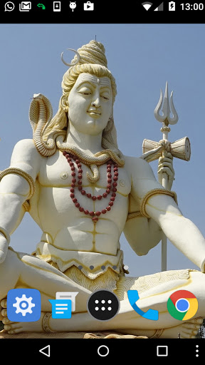 shiva statue wallpaper Screen 2
