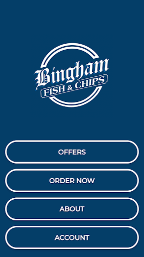 Android application Bingham Fish and Chips screenshort