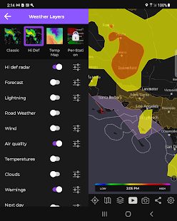 MyRadar Weather Radar Schermata