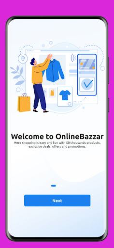 Online Bazzar Screen 2