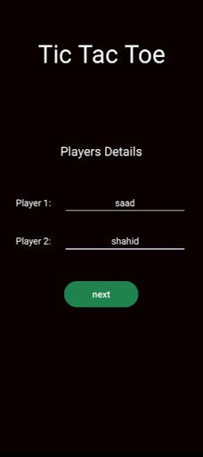 Tic Tac Toe Screen 3