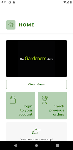 Android application The Gardeners Arms screenshort